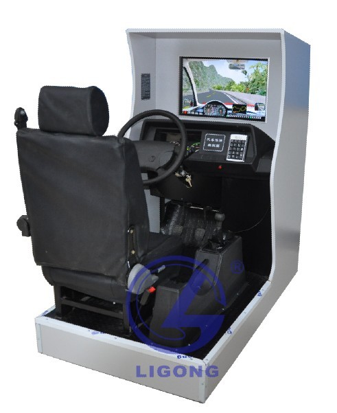 LG-800KP型 汽車駕駛模擬器(普及型、木質外殼、22寸液晶顯示器)